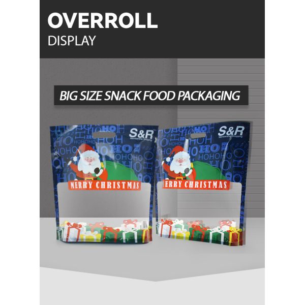 СГС сумок закуски ОПП конфеты упаковывая прозрачный стоит вверх мешки с ручкой одиночного отверстия