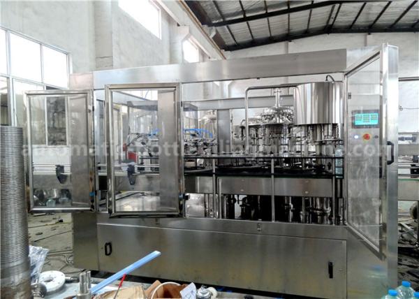 estação de tratamento de água mineral de aço inoxidável automática da máquina de engarrafamento 5L SUS304 para a maquinaria
