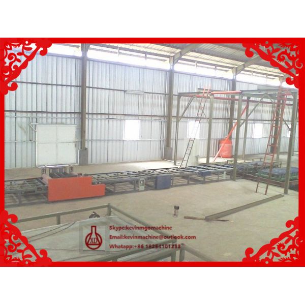 Construction Material Mgo Board Production Wall Panel Equipment with 2500 Sheets Capacity