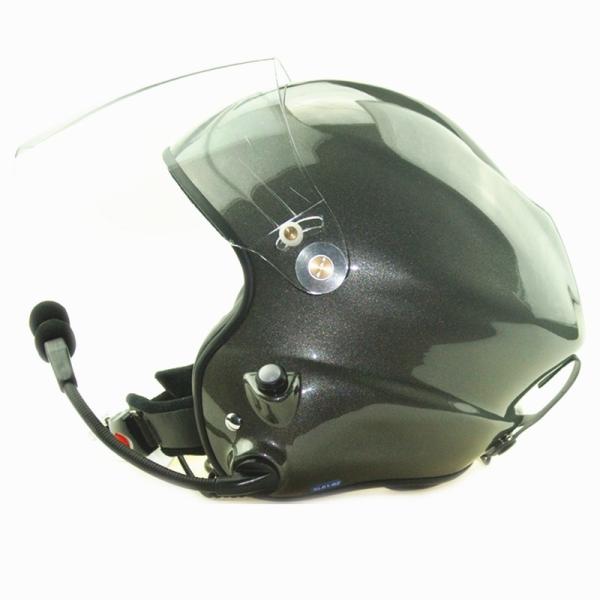 Hot sale Noise cancel Powered paraglider helmet Blue paramotor helmet with goprobase professional factory