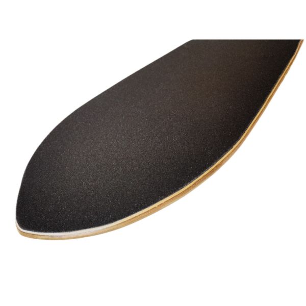 Sturdy Black Street Surfing Skateboard Land Surfing Board Customized Graphic