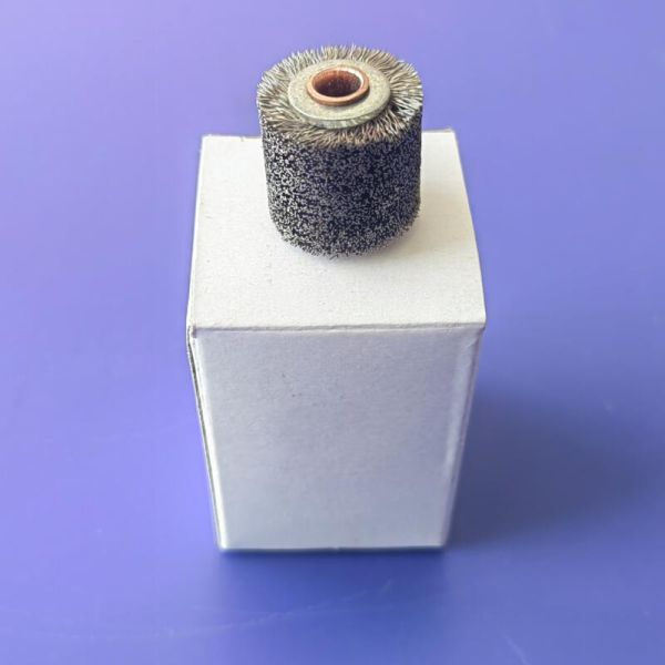 Copper Wire Cable Peeling Brush 1.4 Inch Wide Face Stainless Steel Wire