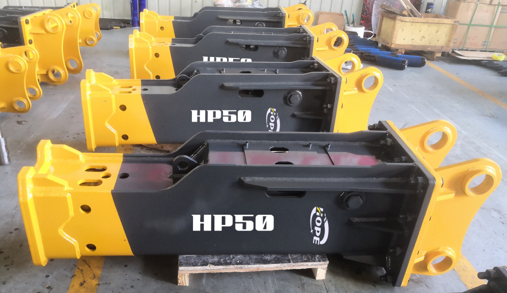 SILENCED TYPE ROCK EXCAVATOR HYDRAULIC BREAKER 10-15 TON XCMG100