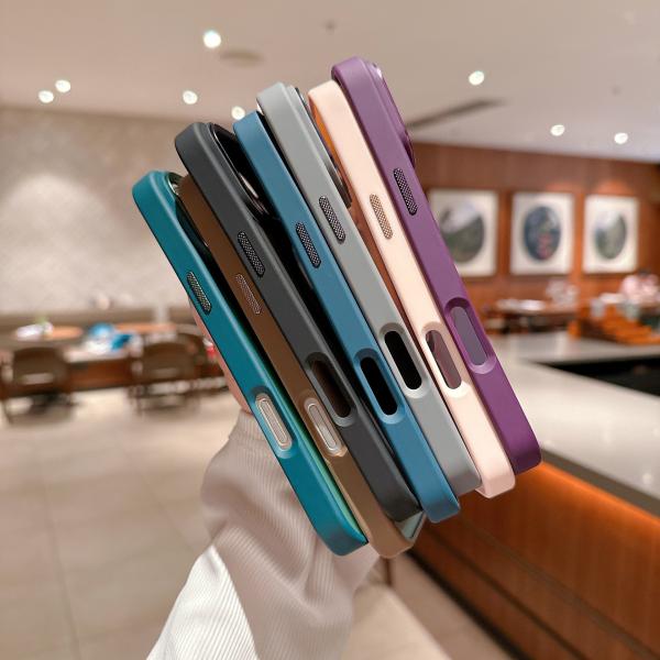 Slim Magsafe Phone Case Shockproof Hard PC Phone Case Translucent