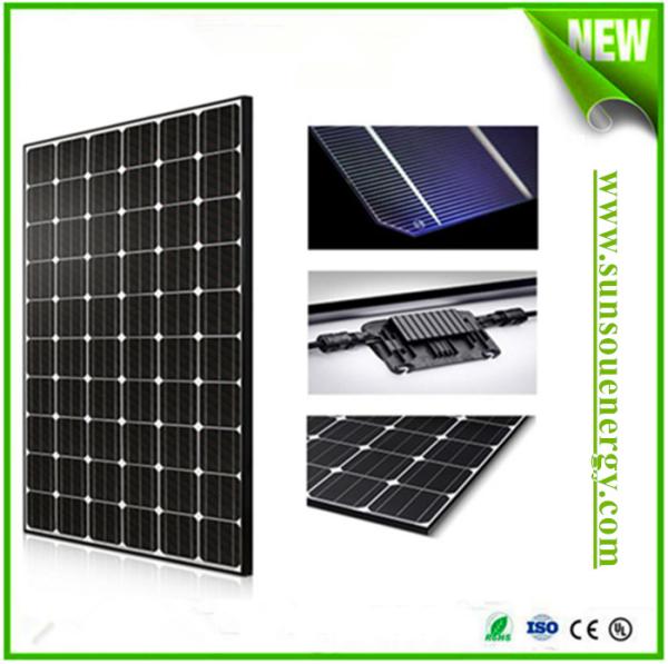 250w mono solar panels with competitive price, combined by 60pcs mono solar cells solar panel for hot sale