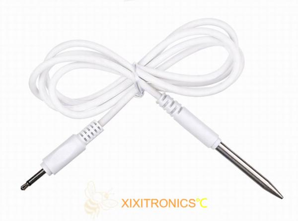 Moisture Proof Straight Probe Temperature Sensor Of Thermohygrometer Fish Tank MFT-29 Series