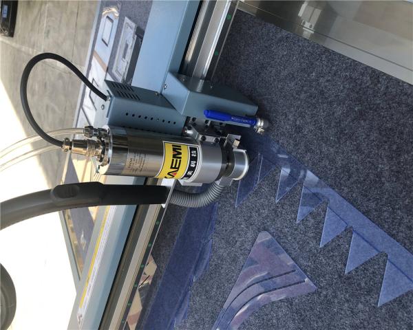 Cortador de placa de costura de modelo CAD de banco plano para empresa de estoque pronto e publicidade