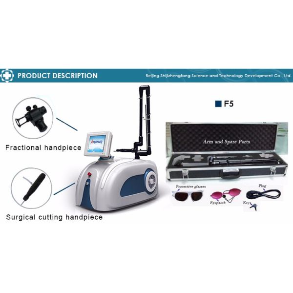 OEM&ODM Portable F5 Medical Co2 Fractional Laser Machine For Skin Resurfacing , Scar Removal