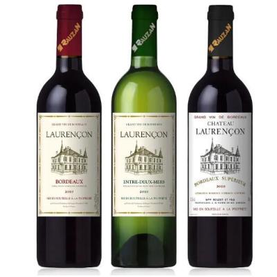 Etiqueta adesiva da garrafa da etiqueta do vinho