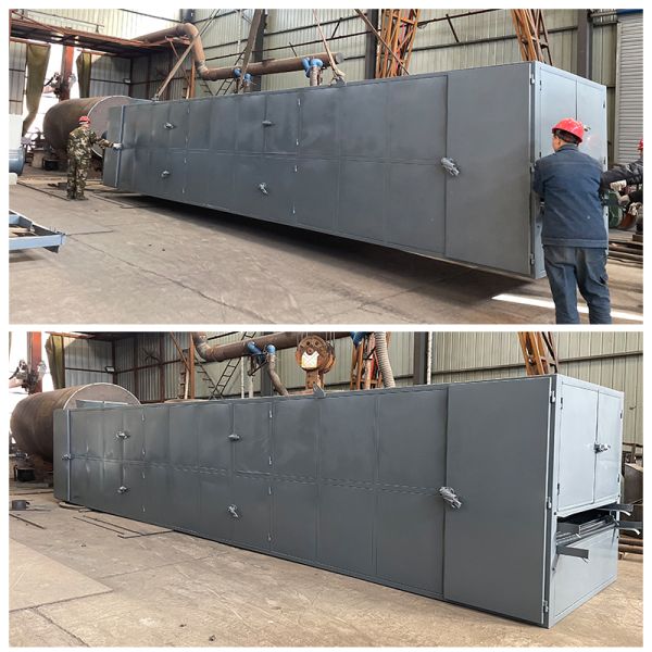 Continuous Operation Mesh Belt Dryer for Uniform Drying with Energy Efficiency in Food and Chemical Industries