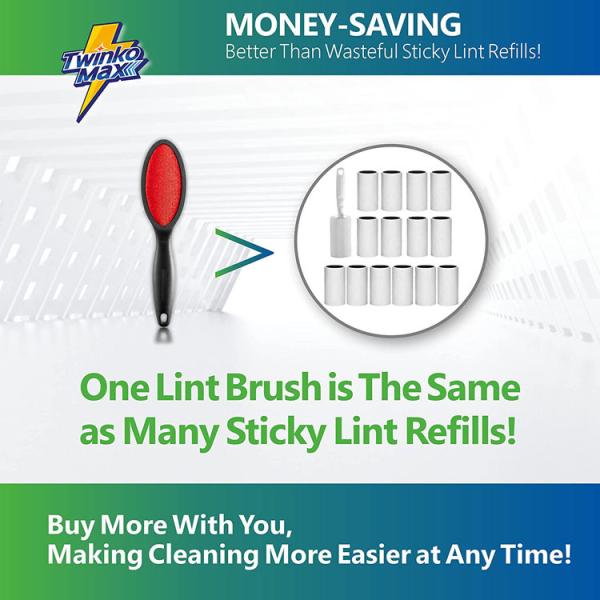Double Sided Magic Lint Clothes Hair Remover Roller Brush for Clothes Sheet Carpet