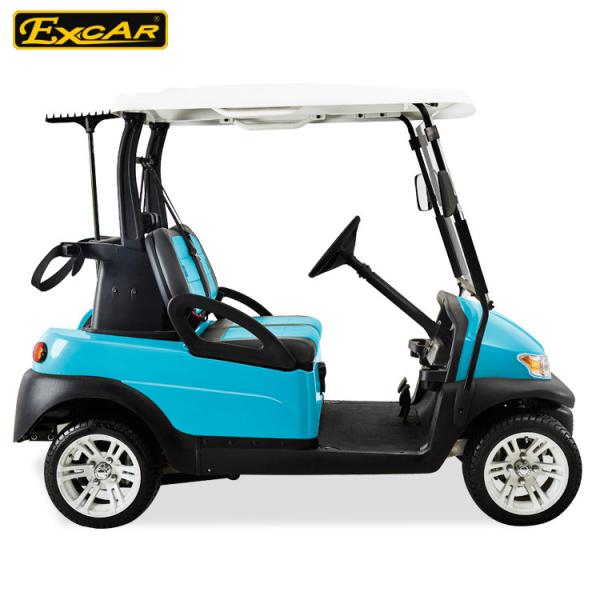 Carrinhos de golfe bondes pequenos do carro do clube para campos de golfe, carrinho legal do golfe da estrada