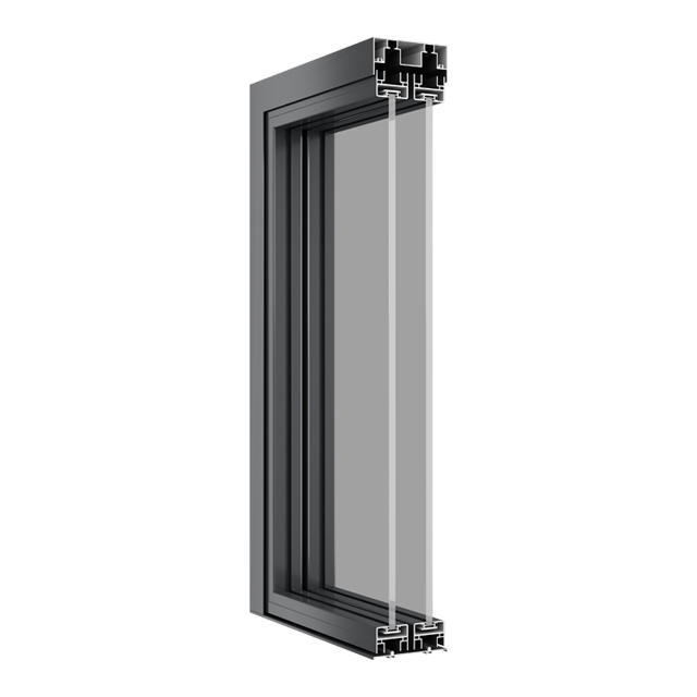 Aluminium Residential Interior Sliding Glass Partition Doors Large Lighting Area