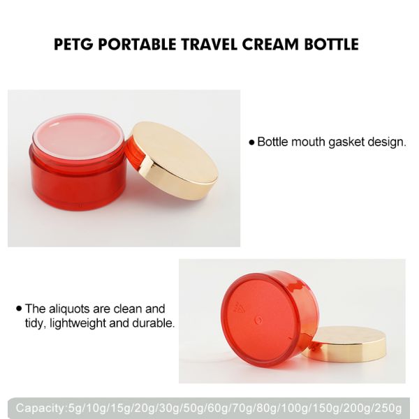 OEM 5g 10g 15g 20g 30g 50g  Plastic Cosmetic Jars many colors jars