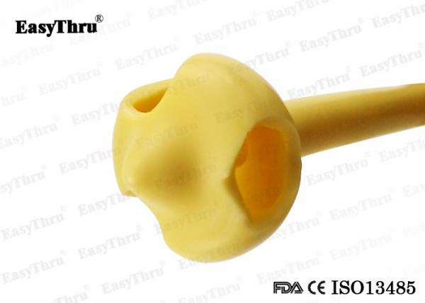 Length 400mm Latex Foley Catheter Malecot Pezzer Durable Nontoxic