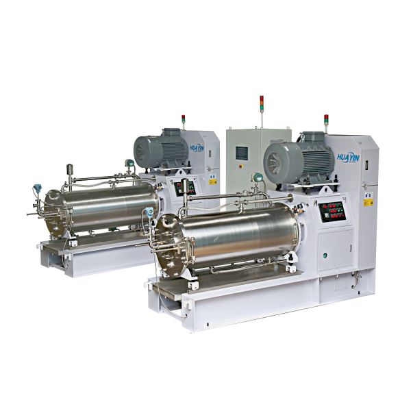 Customized Horizontal Wet Grinding And Dispersing Sand / Bead Mill Machine