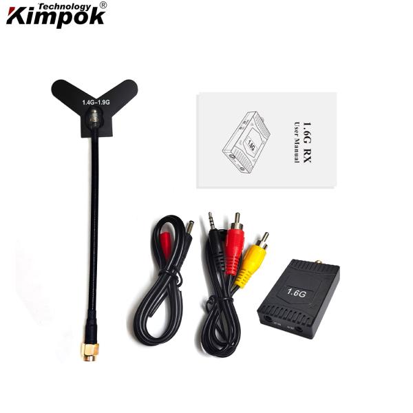 1.6GHz FPV VRX Analog Video Receiver Kit Drone Parts 1.6G Image Reveive 16CH