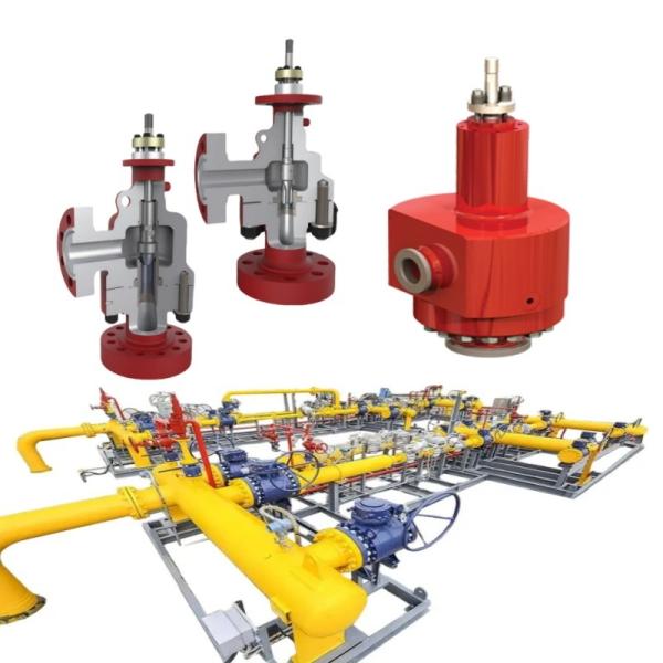Flanged Control Valve Samson PN1.6~42MPa ANSI 150~2500LB With Conical Or O Ring Seat DN15~DN600
