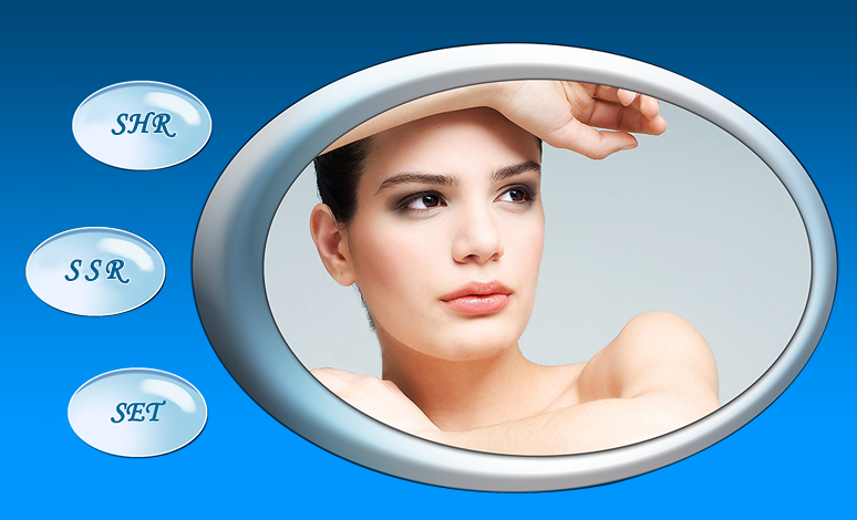 Hair Removal SHR IPL Beauty Equipment With USA Radiator Air Water