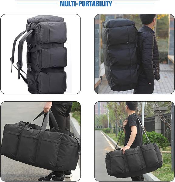 OEM Large Military Tactical Bag Waterproof Duffel Bag For Camping Sports
