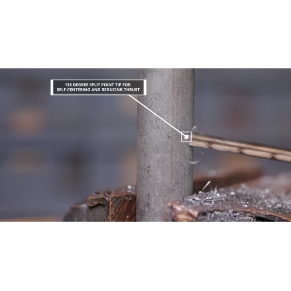 High Speed HSS Drill Bit 11mm Cobalt Tough Metal Steel Vision Stepped Drill Bit 3/8