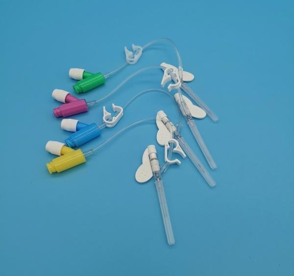 18G Y Positive Pressure Type Disposable Iv Cannula Surgical Infusion/Blood Transfusion Green