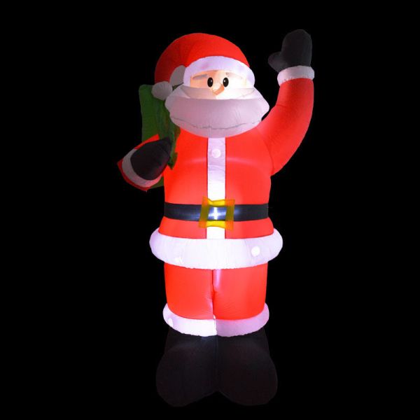 Christmas inflatable santa claus, christmas decoration led inflatable santa claus, santa yard outdoor decoration
