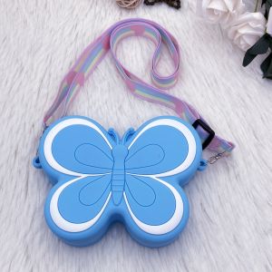 Милая Бабочка Кроссоди Сумка Малыш Кроссоди Сумка Кошелек Рамочные Сумочки Ручная Сумка Кроссоди Сумочки Монеты Сумочка Для Детей