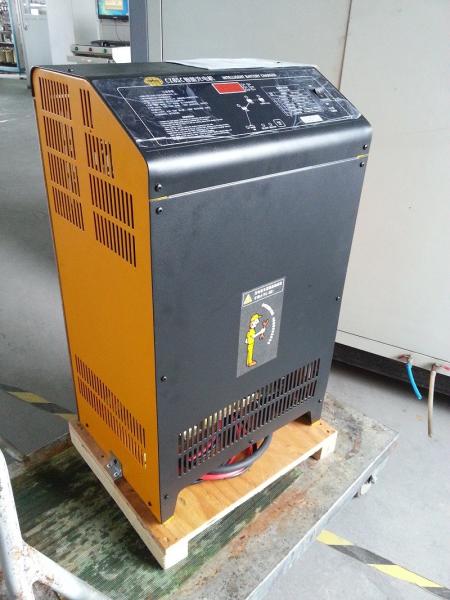 80A carregador de bateria bonde da empilhadeira de 48 volts, bateria industrial e carregador