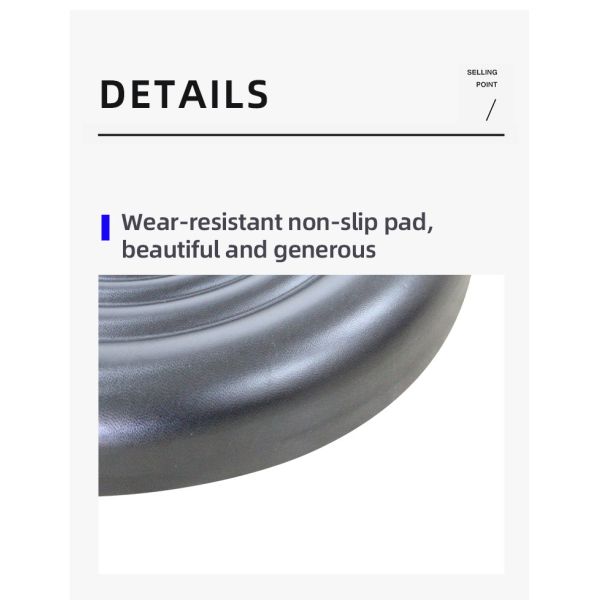 Лифтовый стул из кожаной губки PU Аксессуары для салона красоты Круглый барный стул