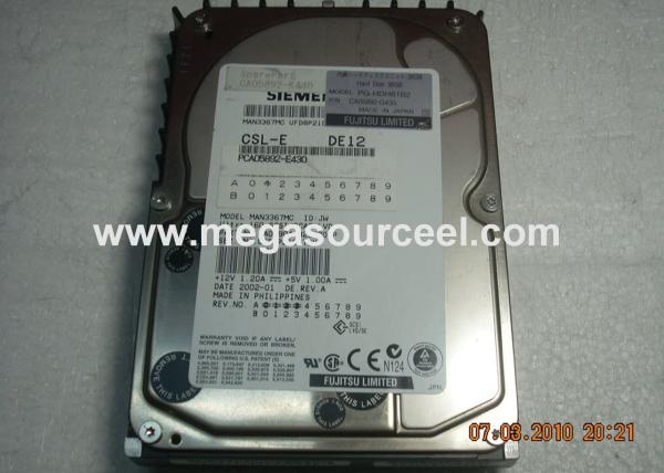8 MB HP MAN3367MC 36.4 GB 10K RPM 80 Pin Ultra160 SCSI Hard Disk A6737A