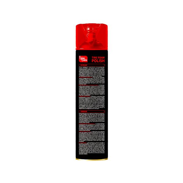 668ml Tire Foam Cleaner Tyre Foam Cleaner Compliant Environmentally Friendly