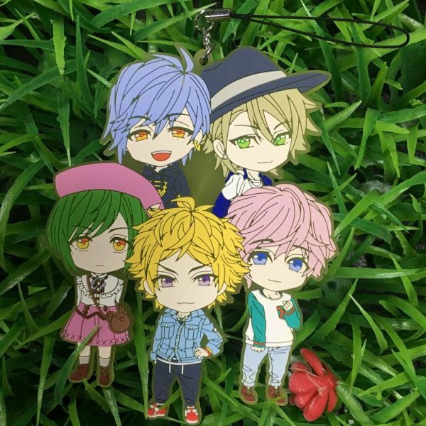 Exquisite Workmanship PVC Cute Key Ring Holder