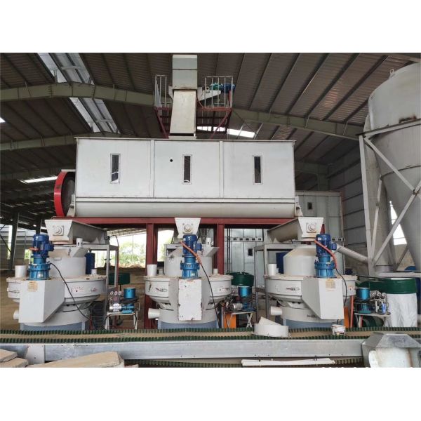 XGJ560 3-фазная машина для производства древесных пеллет из биомассы