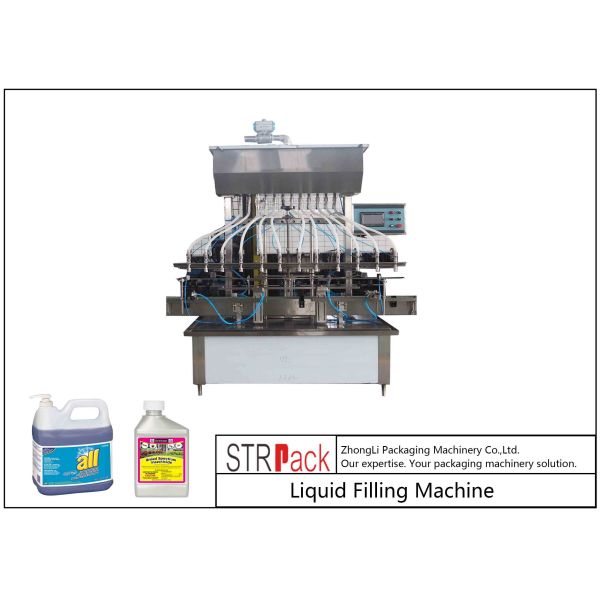 Автоматические сопла машины завалки 12 силы тяжести заполняя для 100 - инсектицид 5000ML