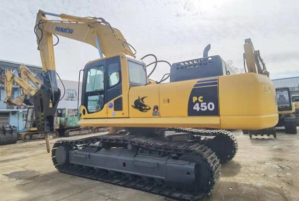 PC450 - 8 Hydraulic Crawler Second Hand Komatsu Excavator With 2.1m3 Bucket 45 Ton