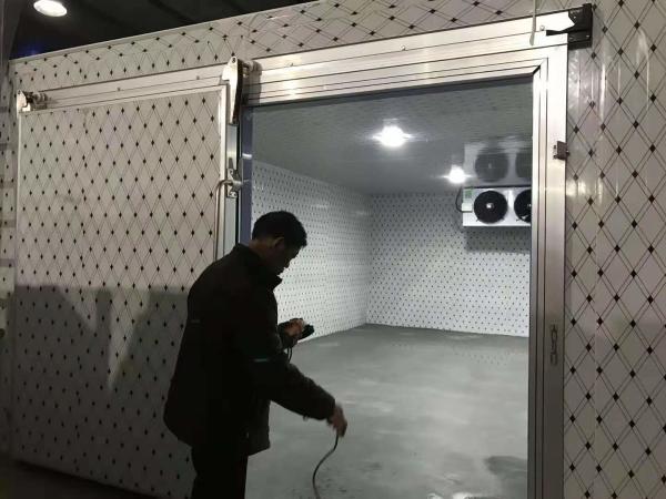 Chambre froide commerciale pour aliments, chambre froide, congélateur intérieur avec plancher