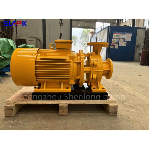 5.5kw 7.5kw 11kw 22kw ISW Horizontal Pipeline Centrifugal Pumps For Long-distance Water Transportation