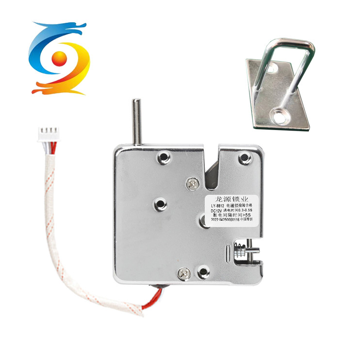 Серебряный умный соленоид магнитного замка 12V анти- подсматривает для шкафчика для хранения