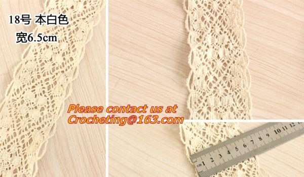 white cotton lace, trimming lace,crocheted lace for diy,garment accessory