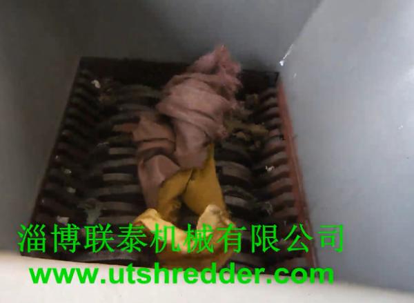 Plastic woven bag shredder/Jumbo bag shredder/waste plastic product shredder