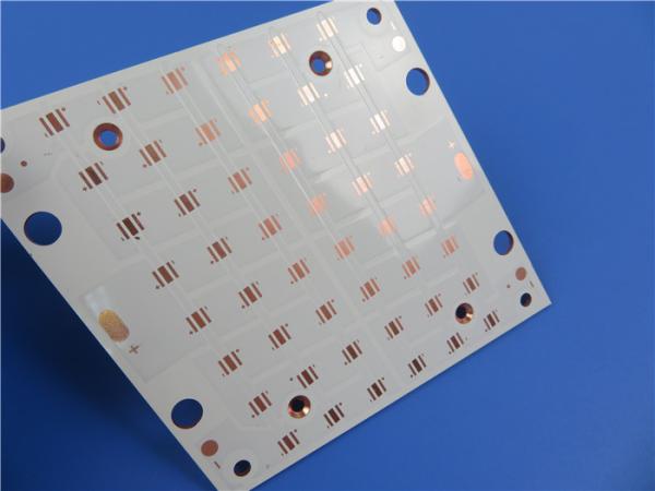 Insulated Metal Core PCB Single Sided Copper PCB With White Solder Mask