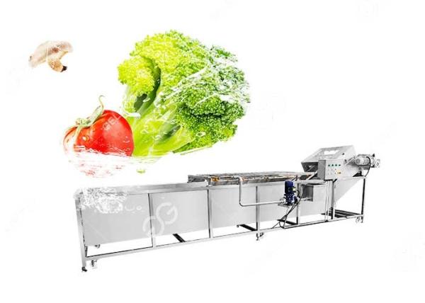 Industrial Frozen Broccoli Cauliflower Vegetable Washing Cleaning Production Line