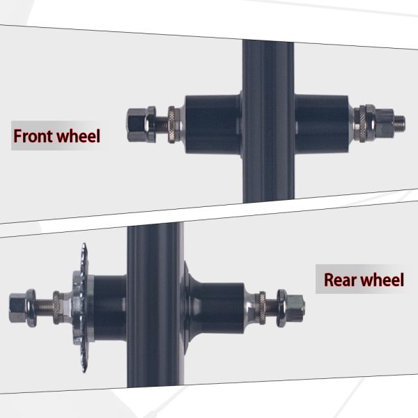 RUJIXU Factory 700C Carbon Wheel Closed Wheel Clincher or Tubular 5 Spoke Fixed Gear Carbon Wheelset