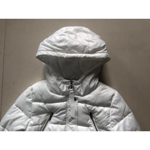 Ladies Padded jacket, Women's padded coat, Snow white, fashion design