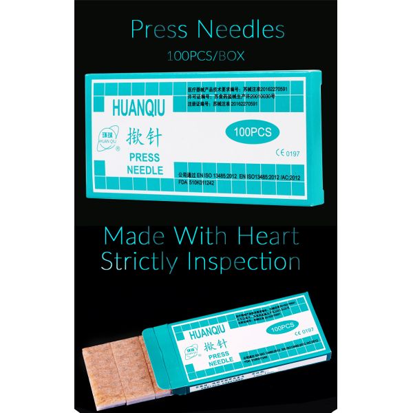 100pcs/box Various Specification Acupuncture Intradermal Tack Ear Press Needles 0.25*1.3mm