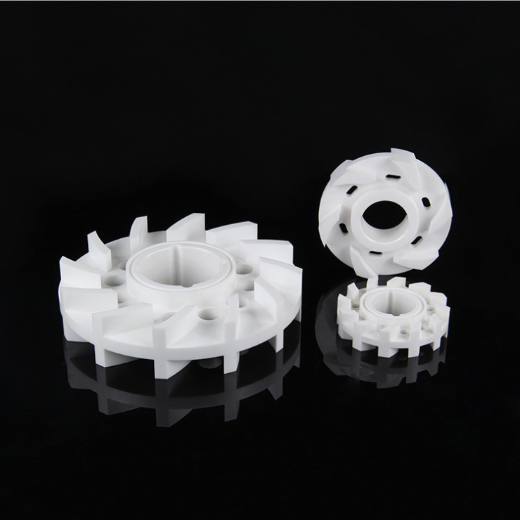 Machinery Al2O3 Precision Ceramic Components Low Thermal Conductivity