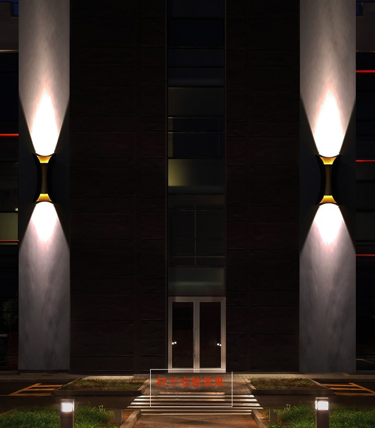 света стены СИД на открытом воздухе 6w/10w 10*20cm современные для коридора