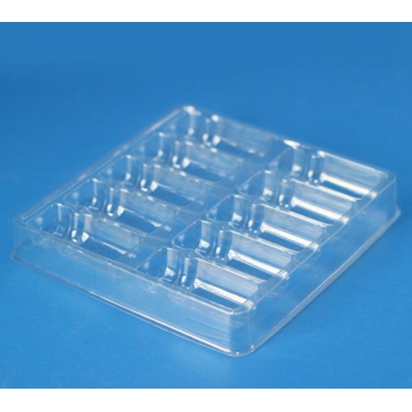 Professional PVC Vial Plastic Packing Tray Box for INFUSION Packaging