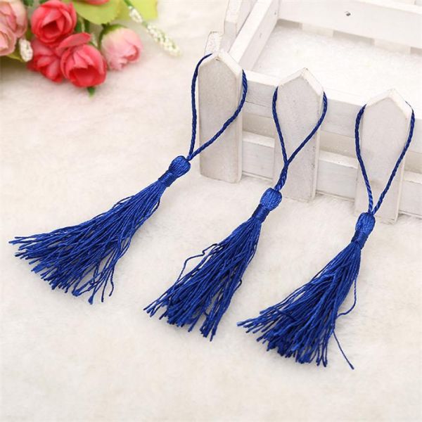 Wholesale chinese tassels trimming fringe for bookmark graduation cap decoration